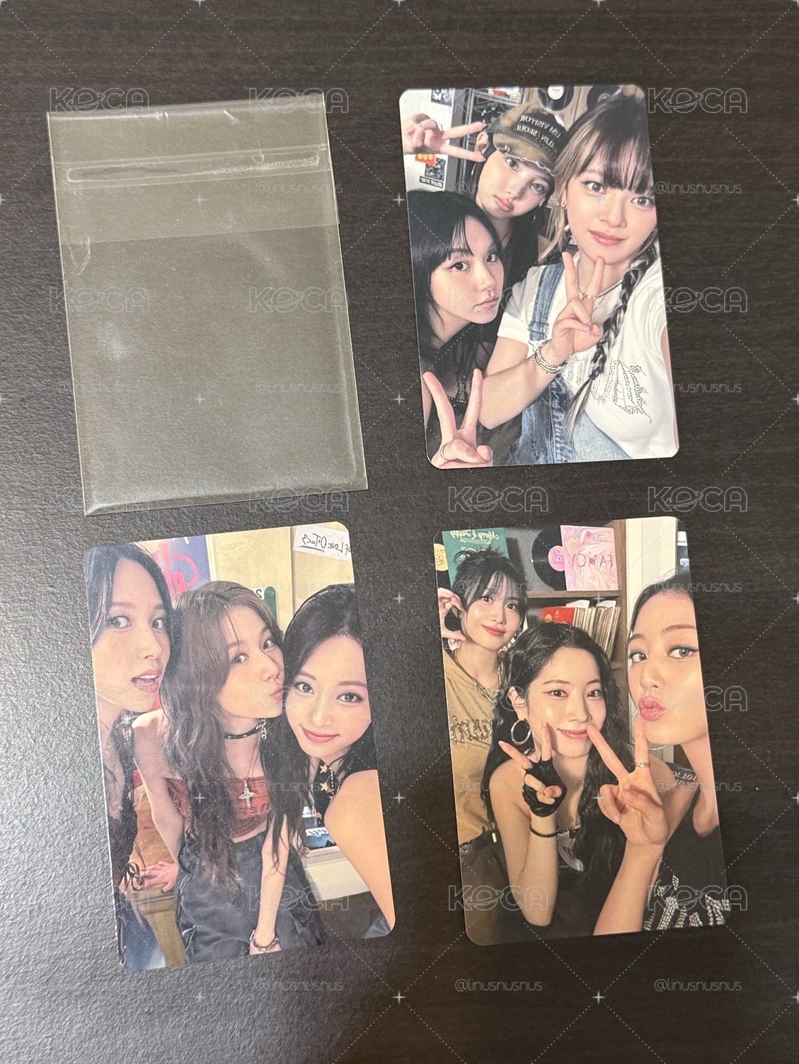 TWICE 23FM 周邊卡 lovely 卡套卡