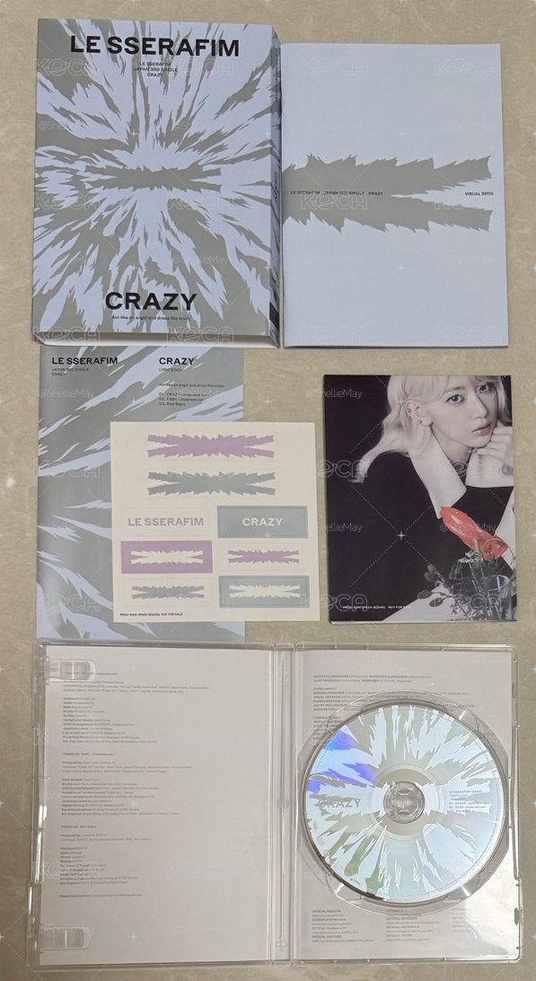 CRAZY 日專 日咖限定盤 空專