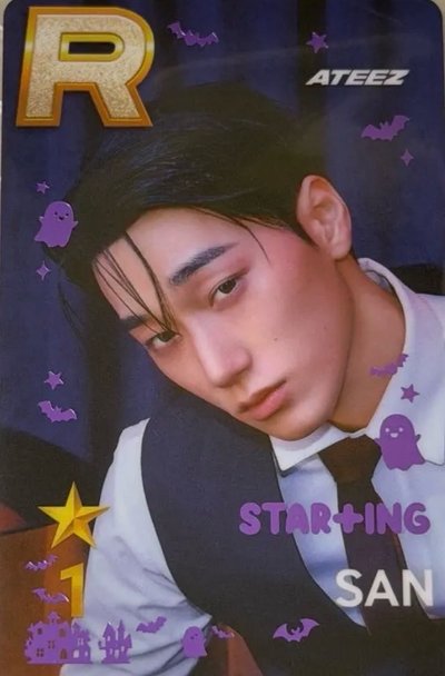 🪜ATEEZ SUPERSTAR 遊戲卡 