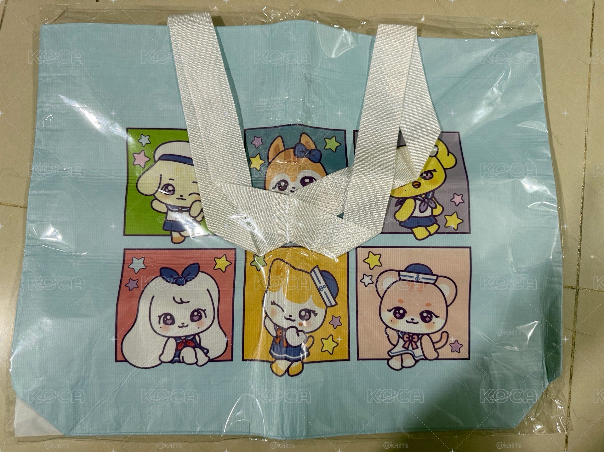 IVE 快閃店 購物袋