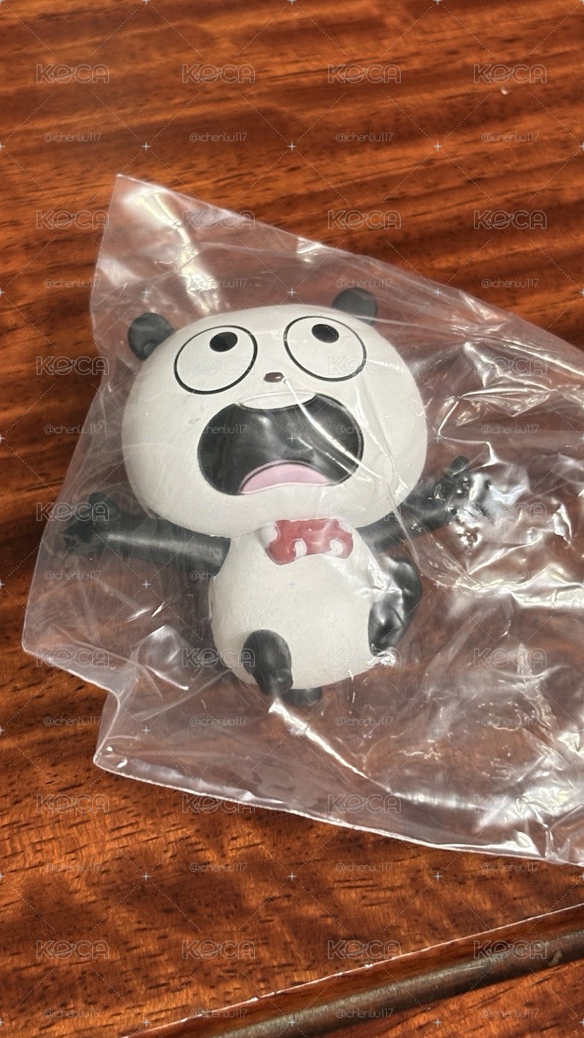 ✨全新✨開心熊貓倒地耍賴
