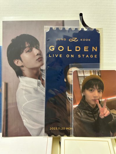 BTS 防彈少年團 田柾國 jungkook golden 演唱會 逆應援 整組 圓神國 showcase
