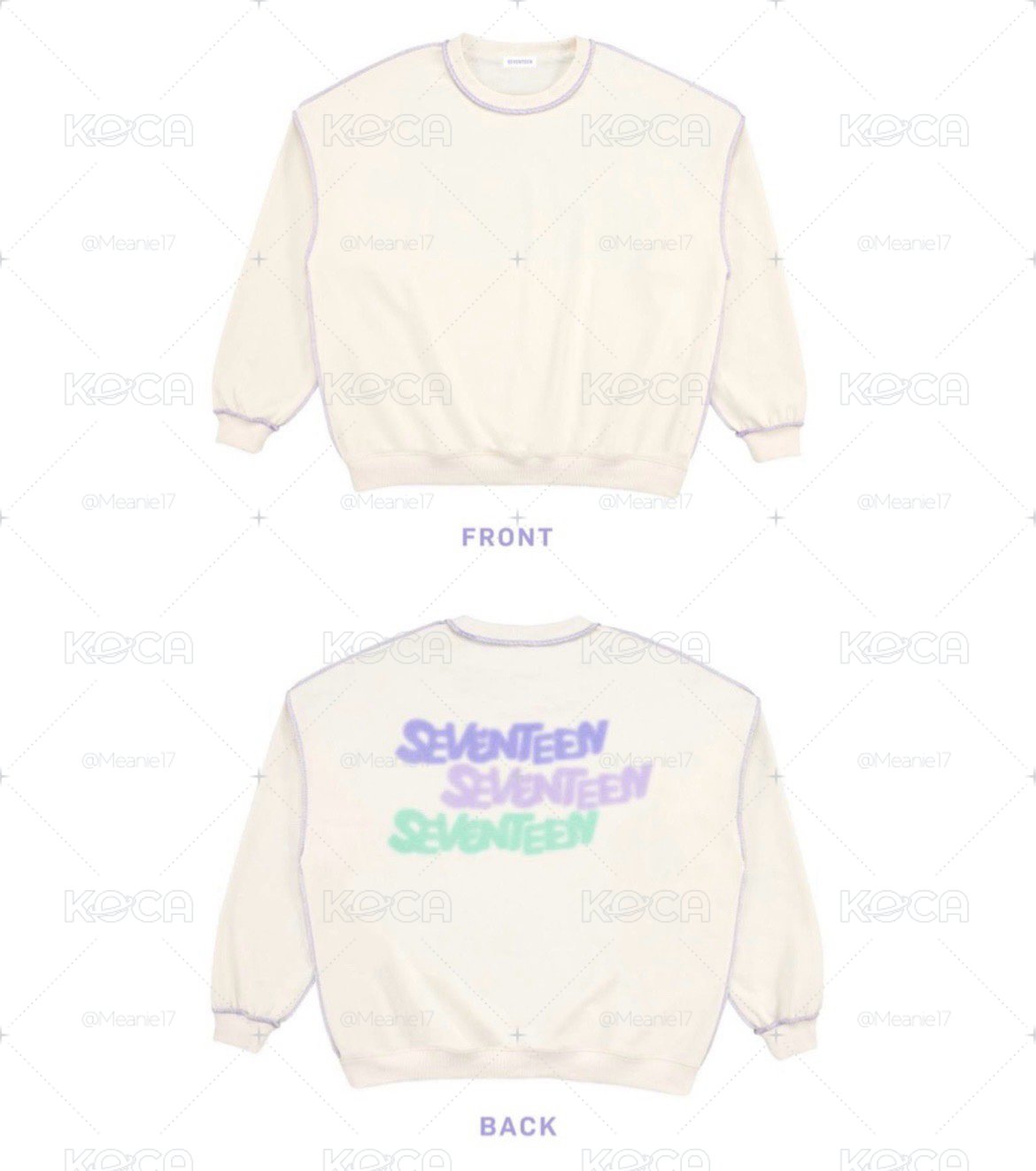 SEVENTEEN｜24 HOME 🇯🇵｜大學T 衛衣 L號
