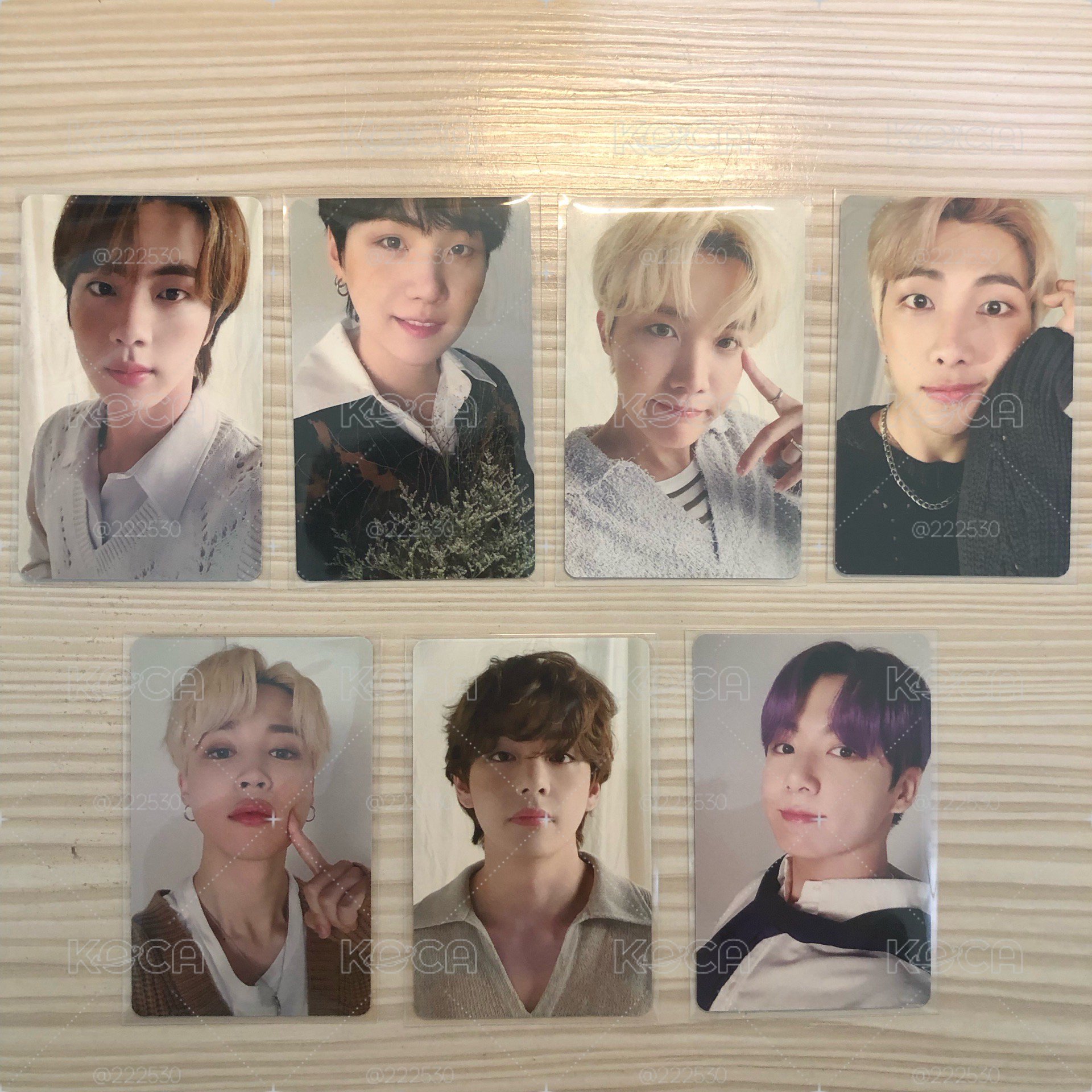 BTS DECO KIT 卡片類整套+隨機卡碩珍