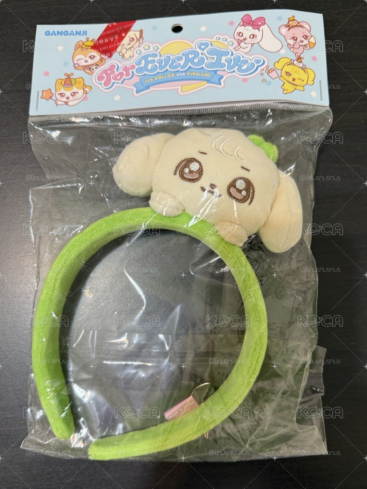 IVE MINIVE × 愛寶樂園 髮箍 Yujin 現貨