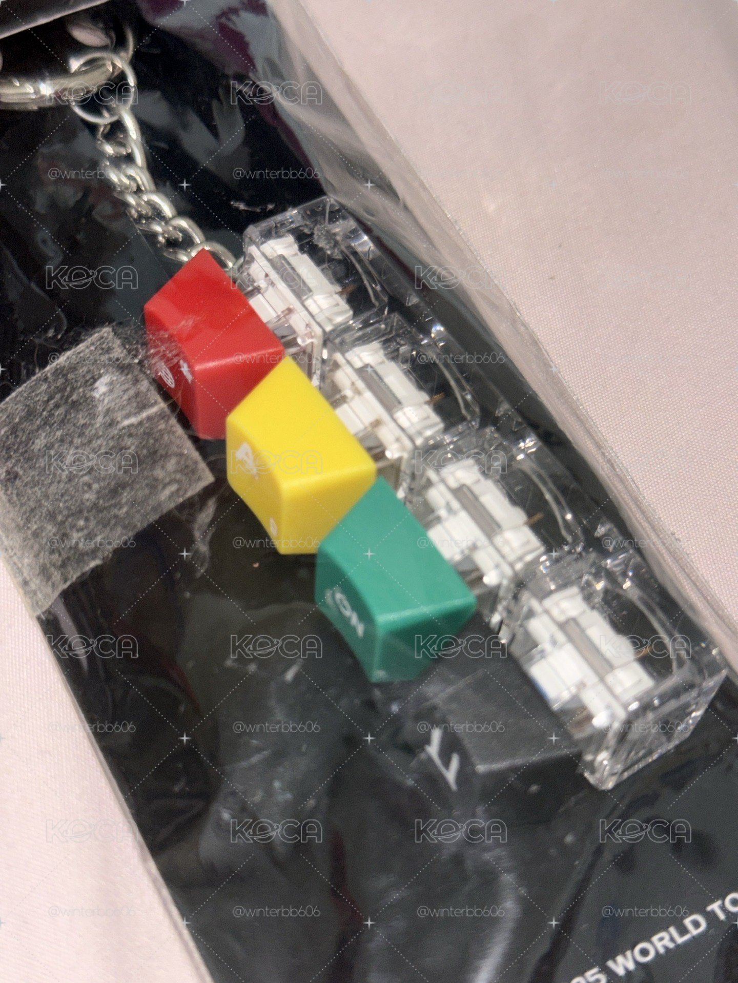 GD 2025世巡 鍵帽鑰匙圈