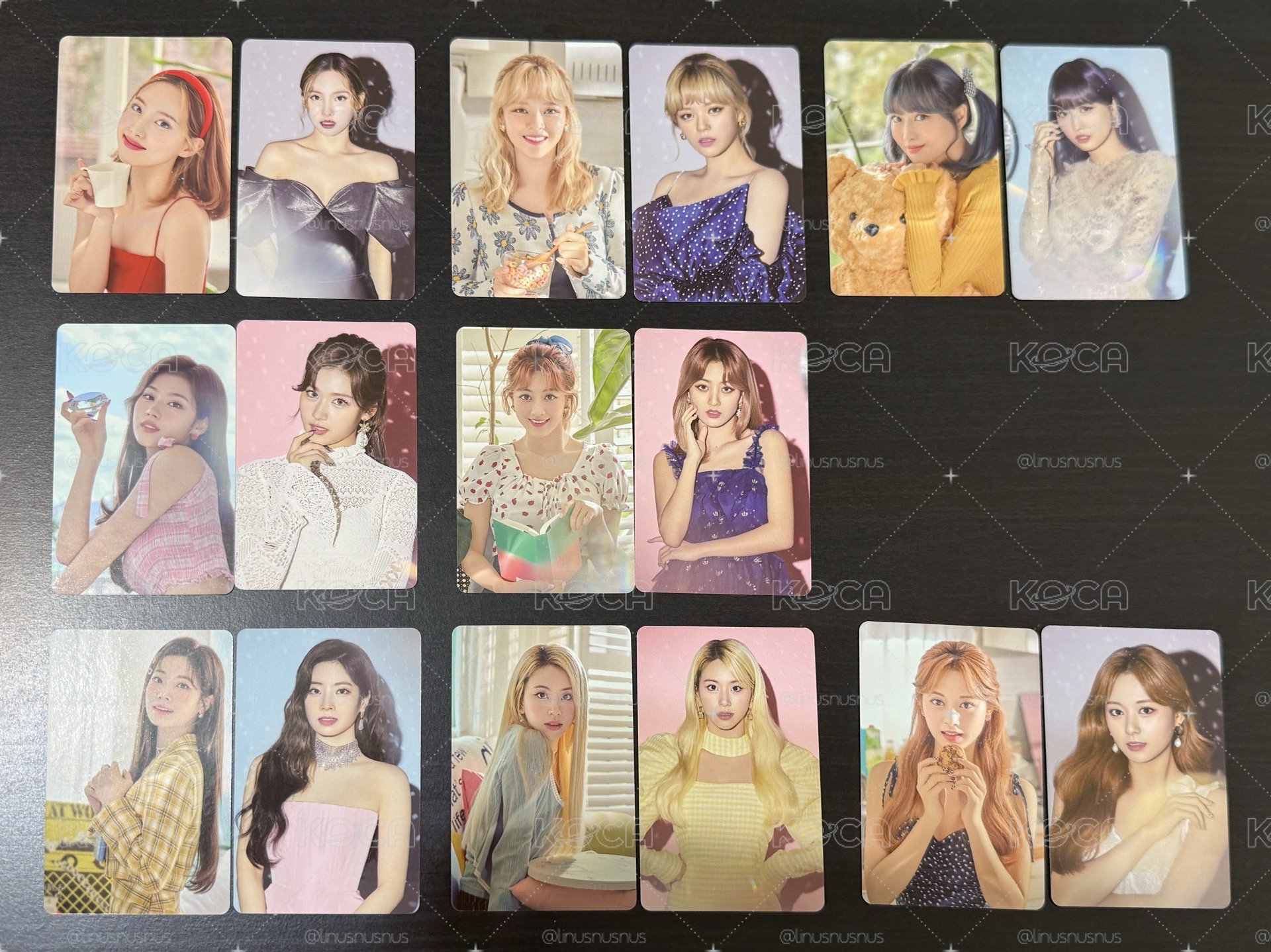 TWICE 21 日本年曆 年曆卡 