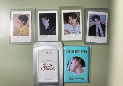 邊佑錫 - DICON 雜誌 KAKAO 特典 + weverse 特典