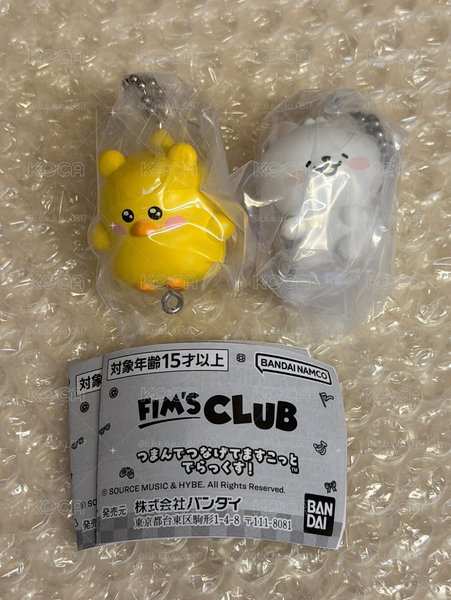BANDAI [FIM’S CLUB] 吊飾 