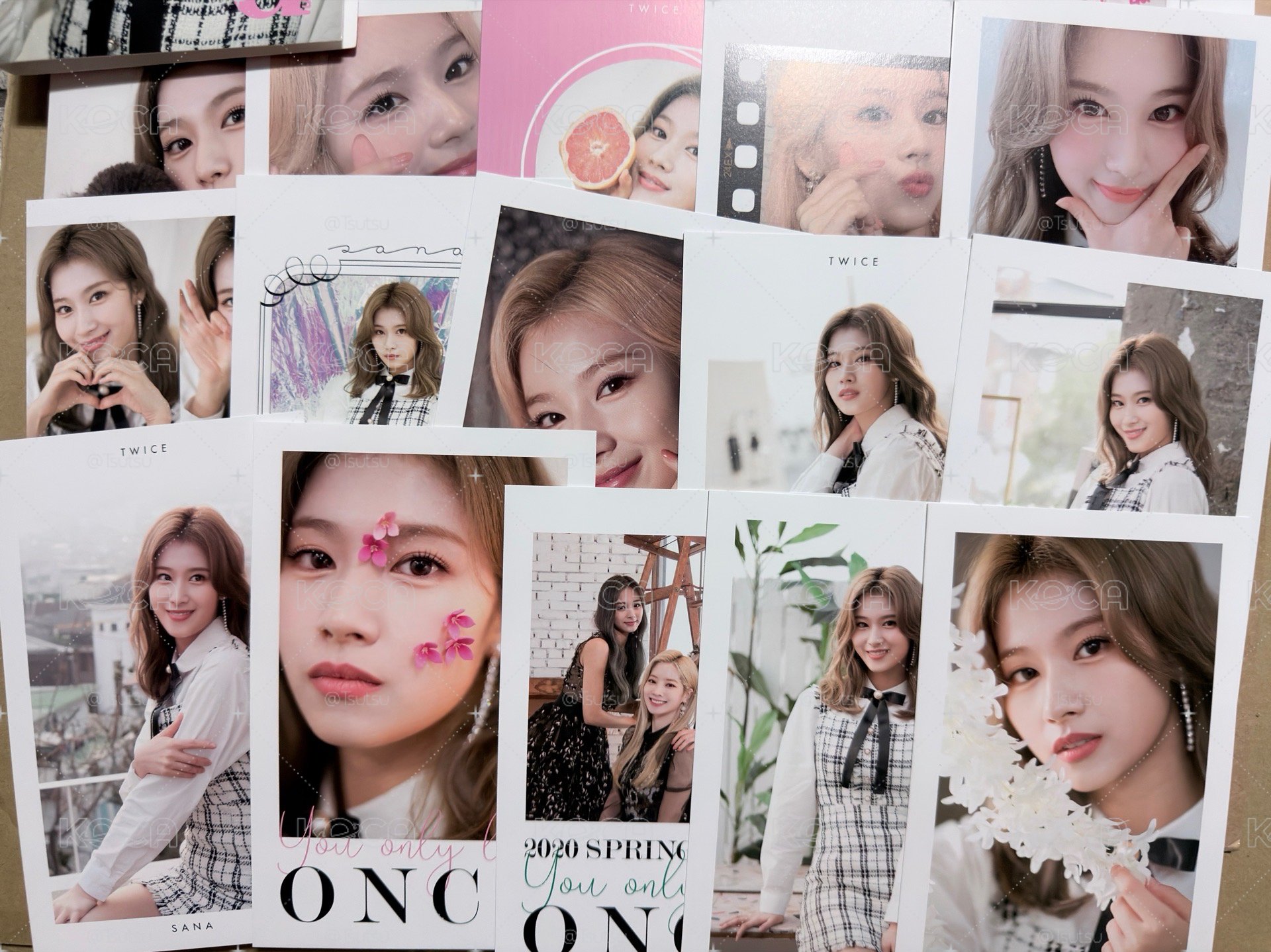 （現貨套出紗瑜各一套共56張 可當日寄出）TWICE 早期 dicon d社 雜誌 sana 湊崎紗夏 周子瑜 大卡