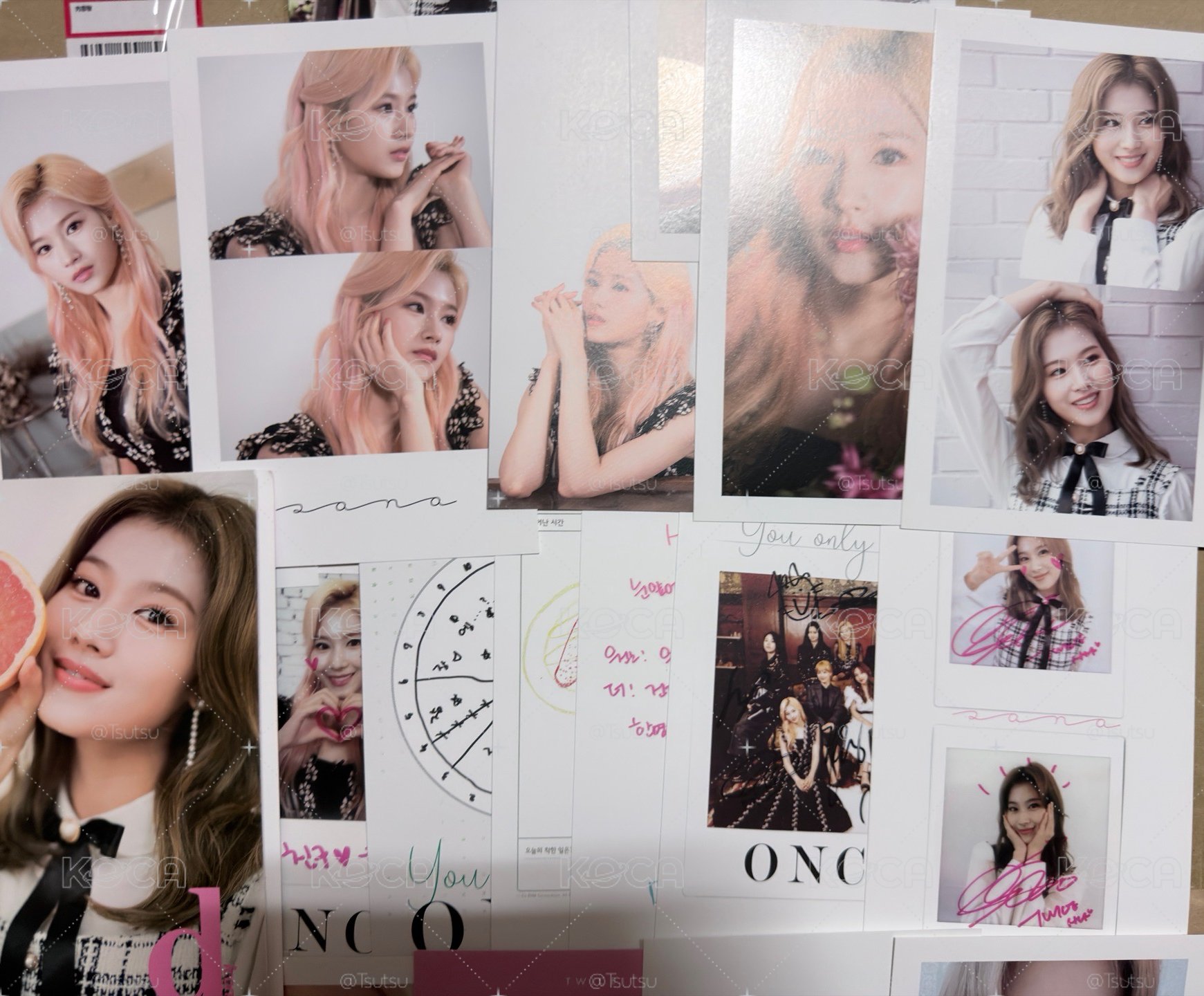 （現貨套出紗瑜各一套共56張 可當日寄出）TWICE 早期 dicon d社 雜誌 sana 湊崎紗夏 周子瑜 大卡