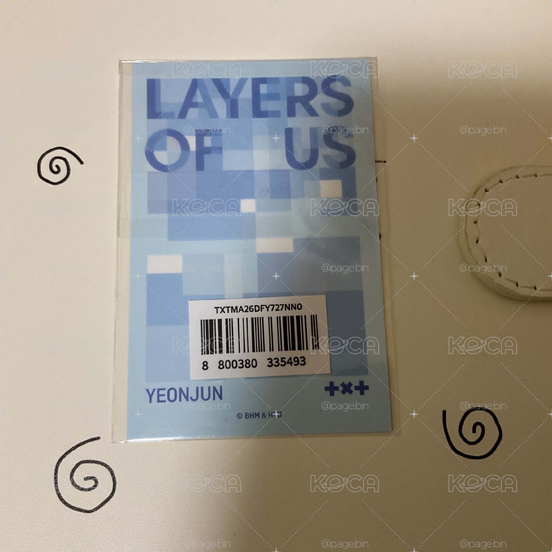 《LAYERS OF US》展覽周邊小卡