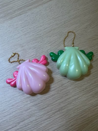 真珠美人魚鏡子吊飾 露亞、麗娜