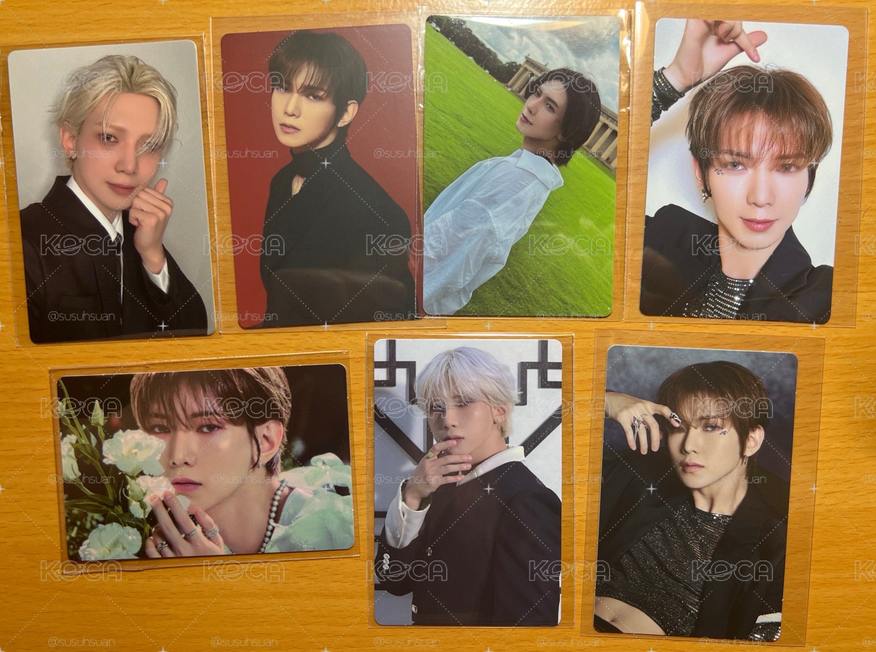 Ateez 呂尚 小卡 組合