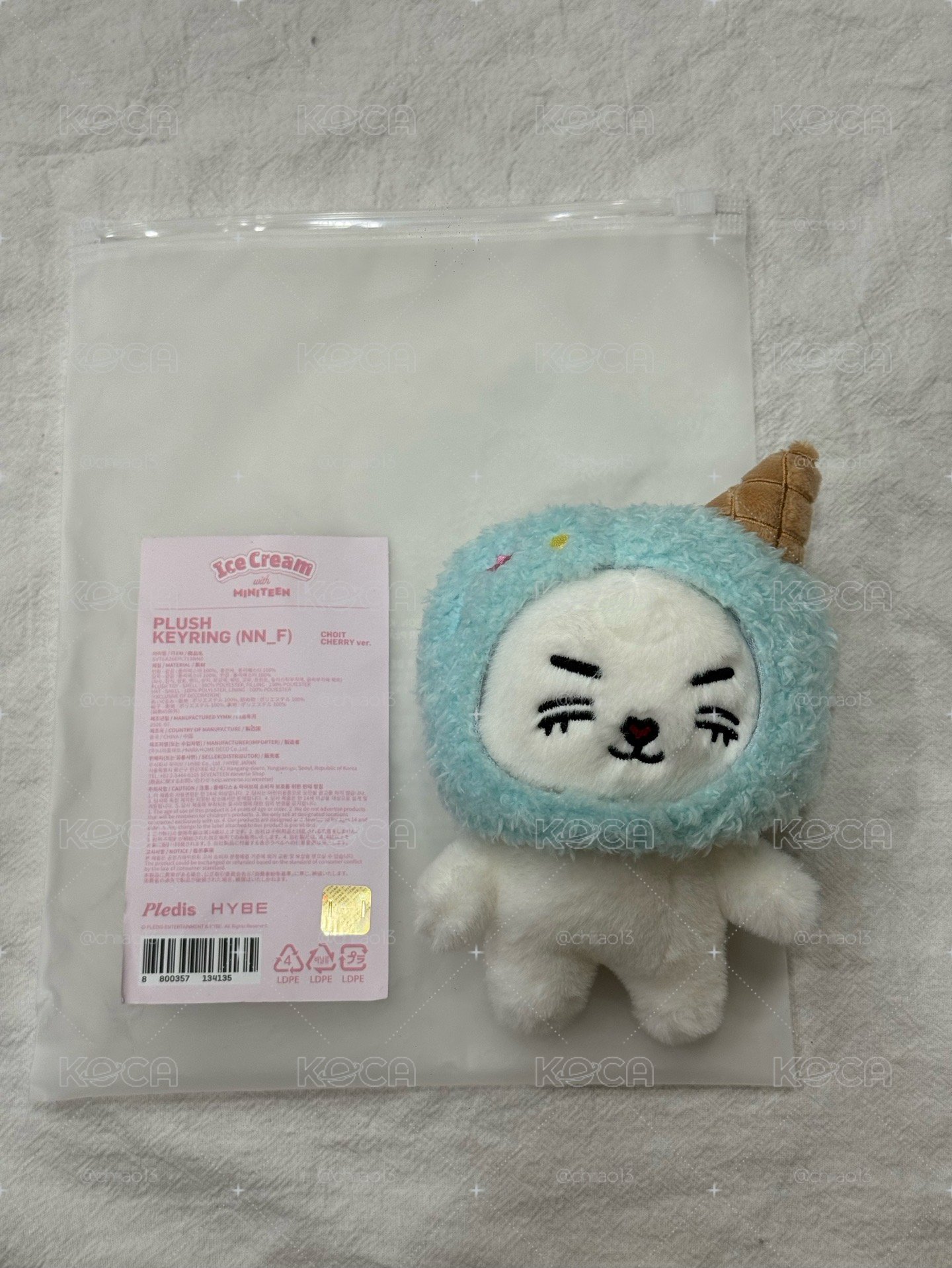 現貨 冰淇淋卡套+冰淇淋頭套喆