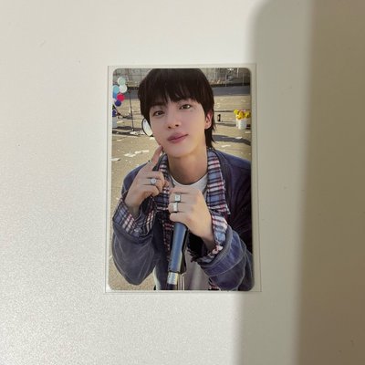 BTS 防彈少年團 金碩珍 Jin HAPPY showcase 幸運卡 LD 