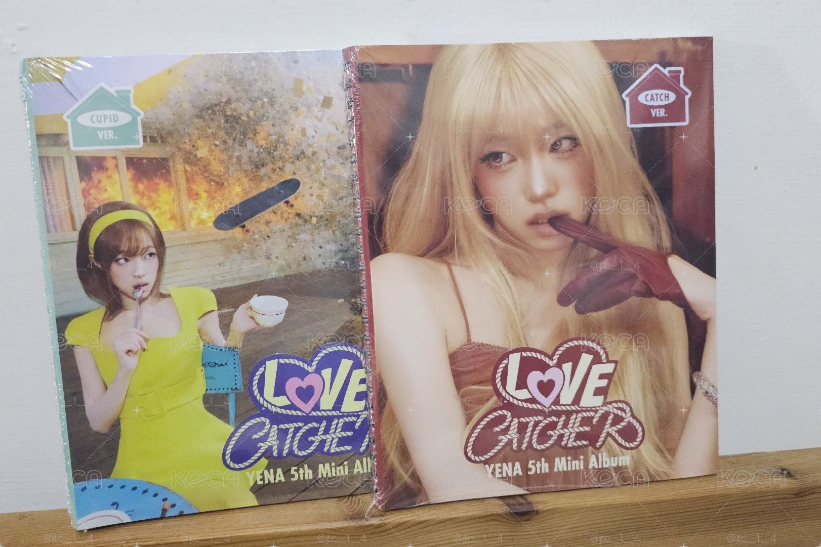 Yena 迷五 Love catcher全新未拆專