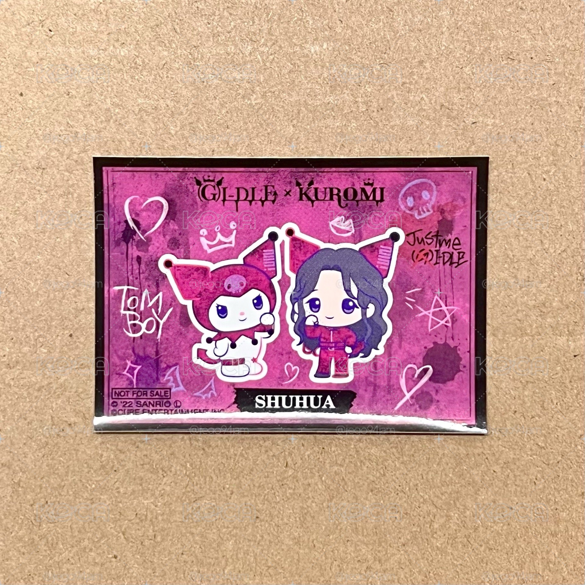 庫洛米聯名貼紙 一套