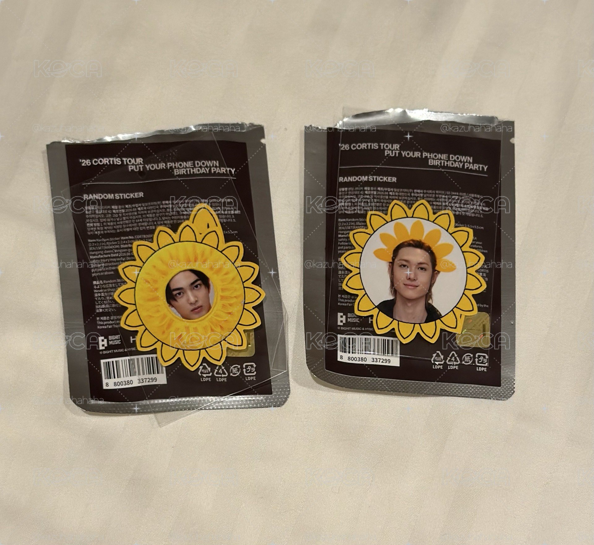 （現貨，回國後寄出）Cortis日巡週邊