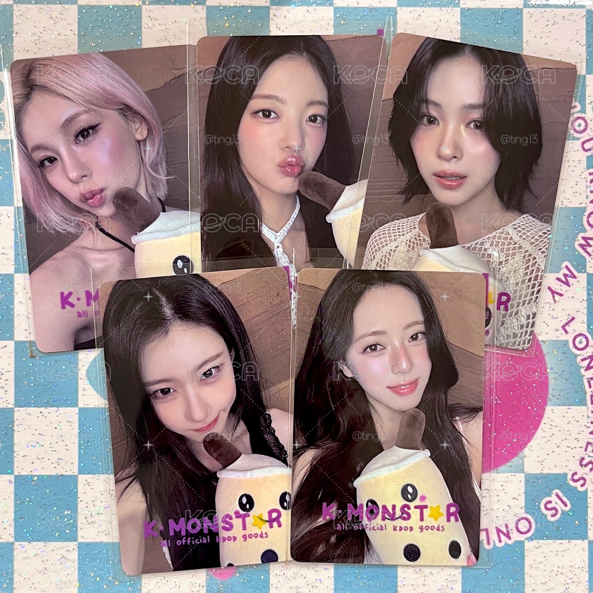 ITZY km特典 珍珠奶茶