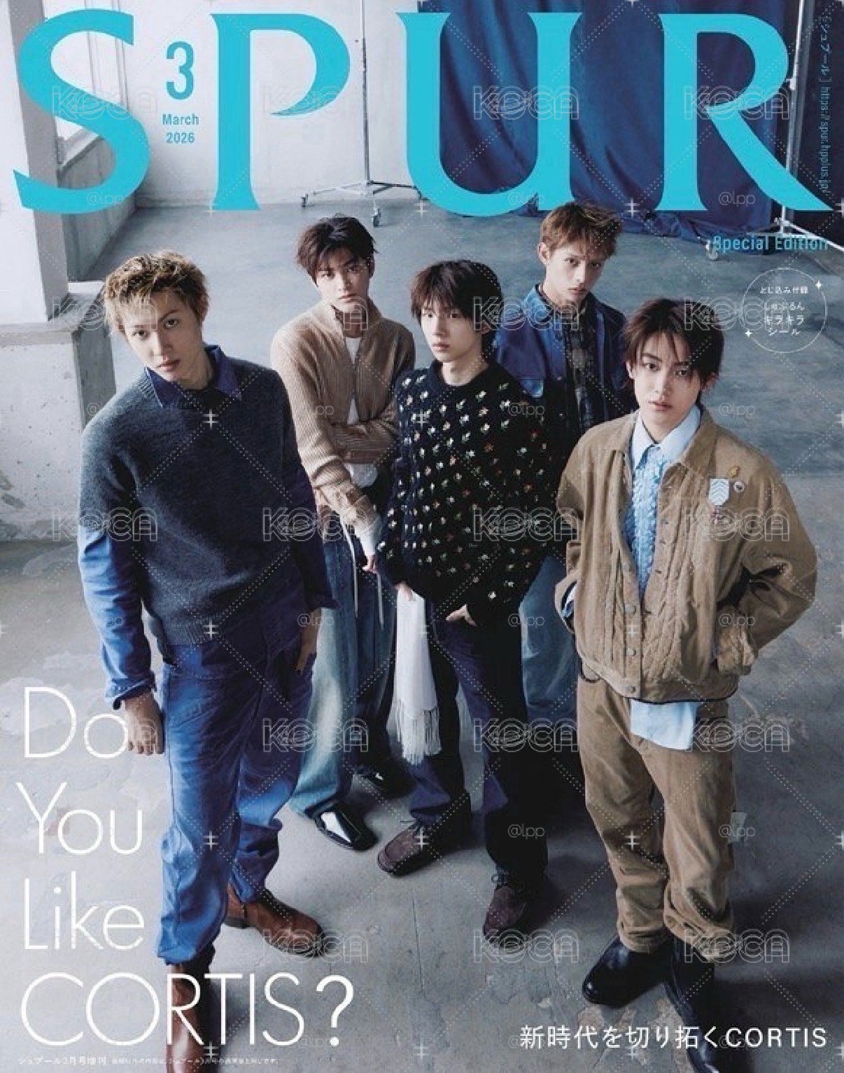 僅拆檢 SPUR雜誌