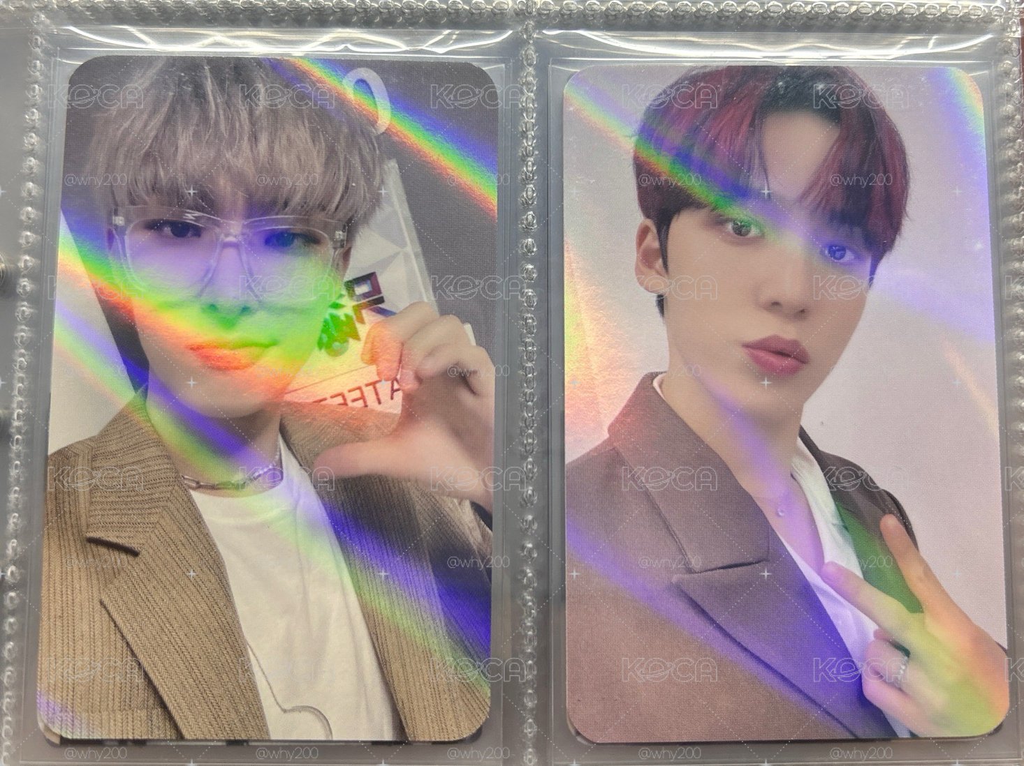 Fever pt.3 Kpopstore 3.0 簽售卡 潤+琦