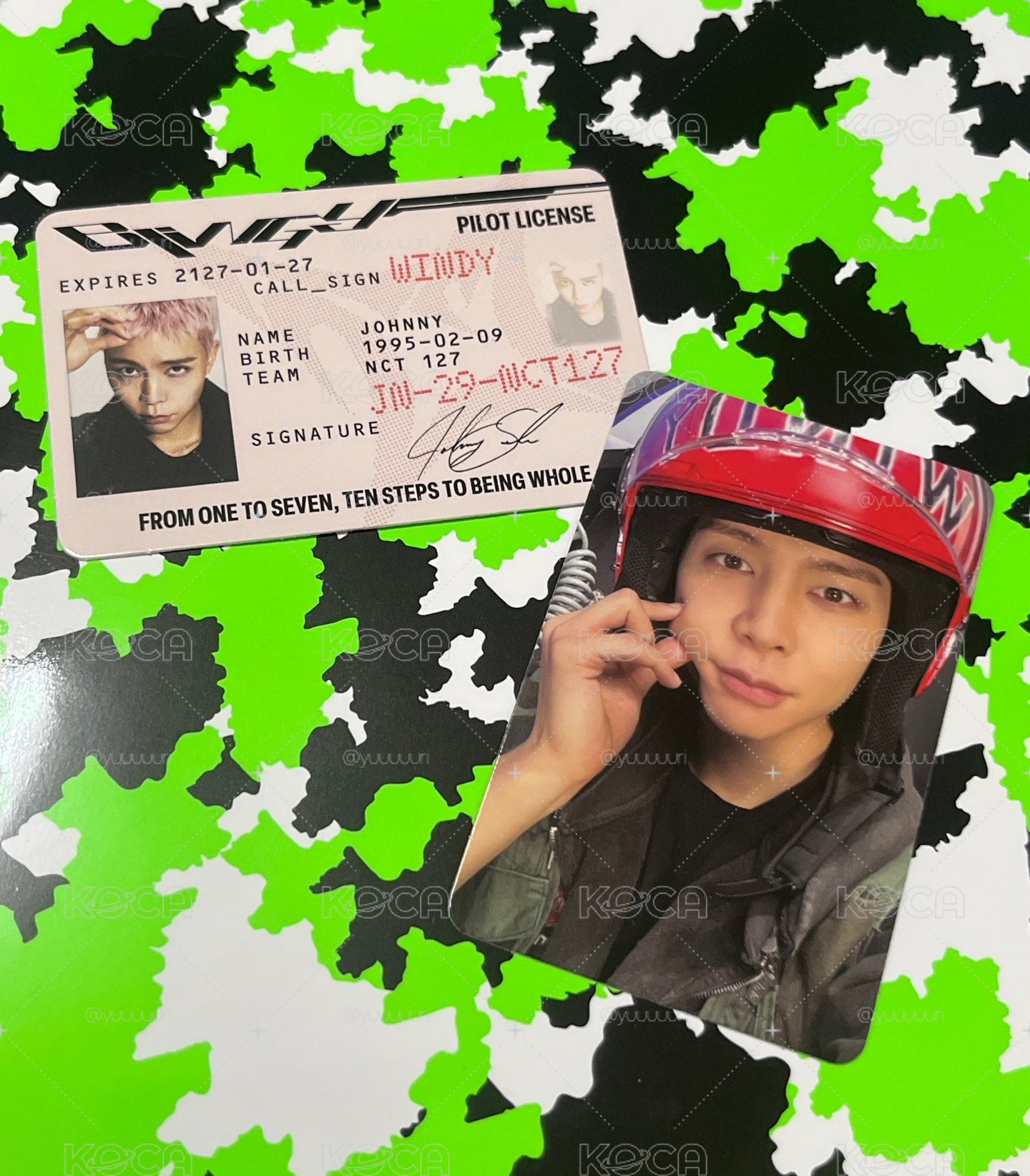 NCT 127 BLINGY Johnny 小卡