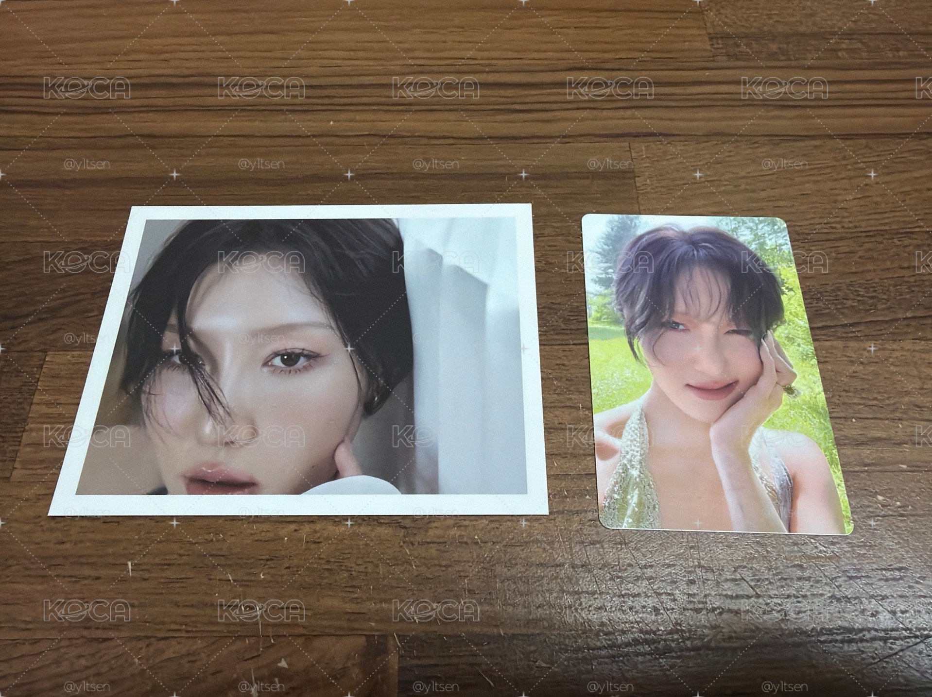 華莎 明信片+小卡