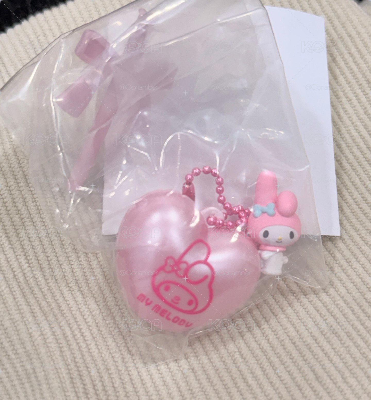 三麗鷗氣球吊飾食玩 美樂蒂