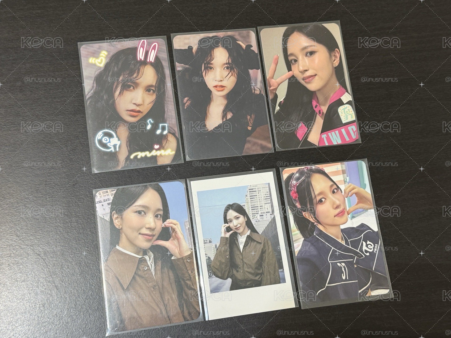 TWICE 南 23/24/25年曆 特典 小卡