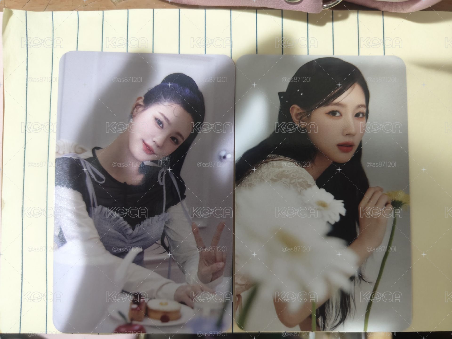 薇娟 jillstuart香水 代言卡