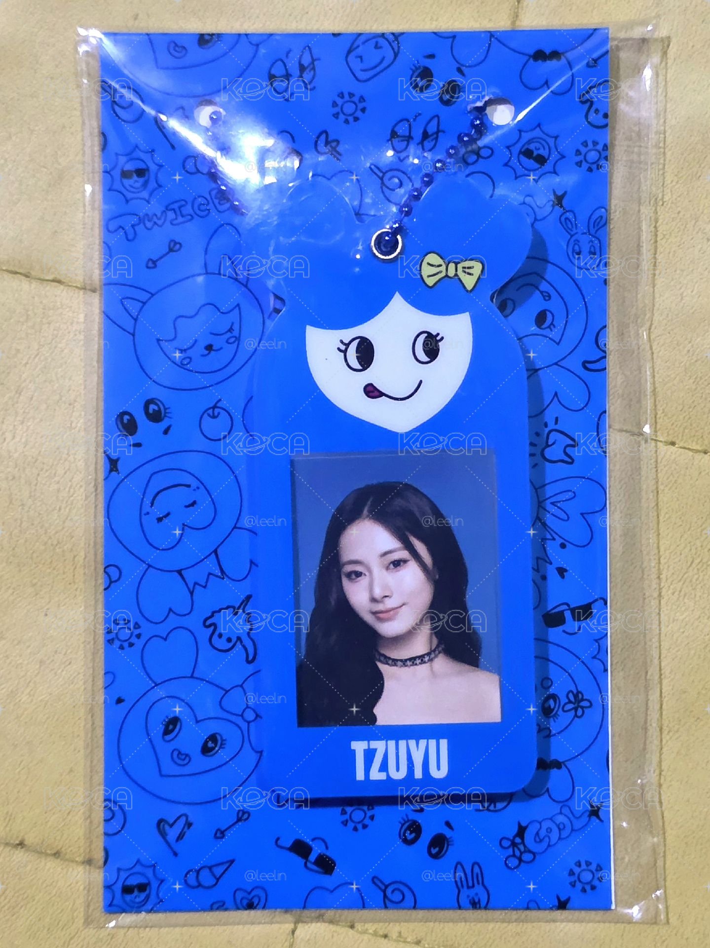 未拆 子瑜六巡證件滑蓋鑰匙圈