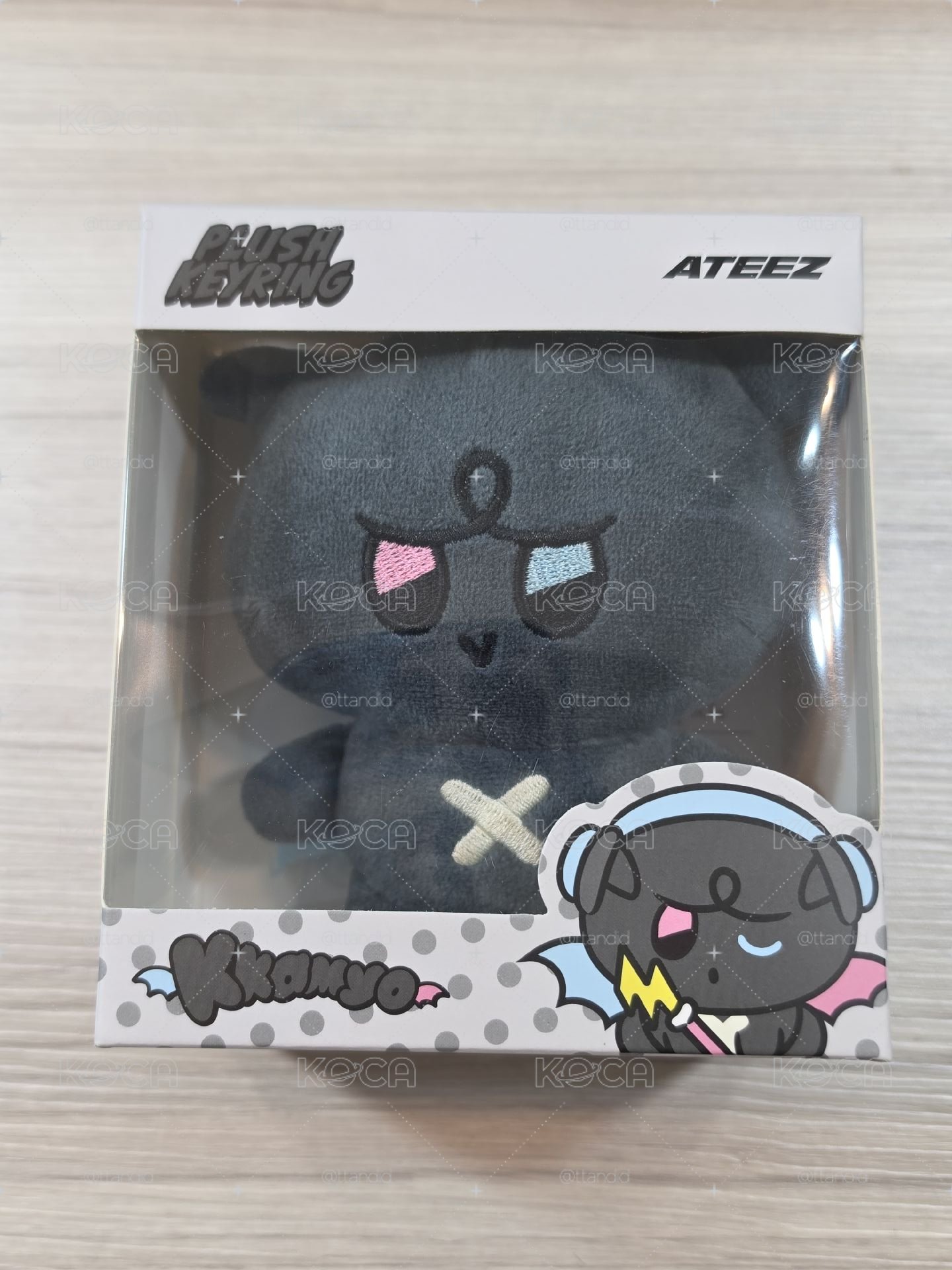 🐈‍⬛️MIGHTEEZ 吊飾娃 Kkamyo 榮（含卡）