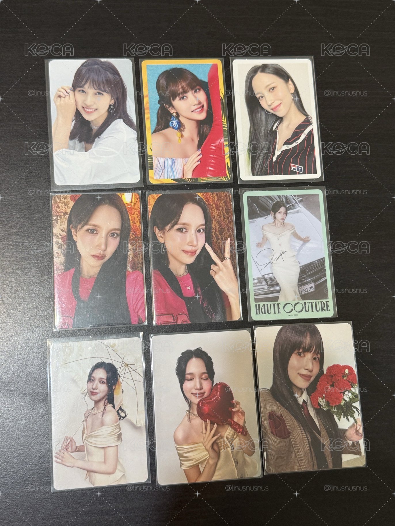 TWICE 南日專 特典 專卡