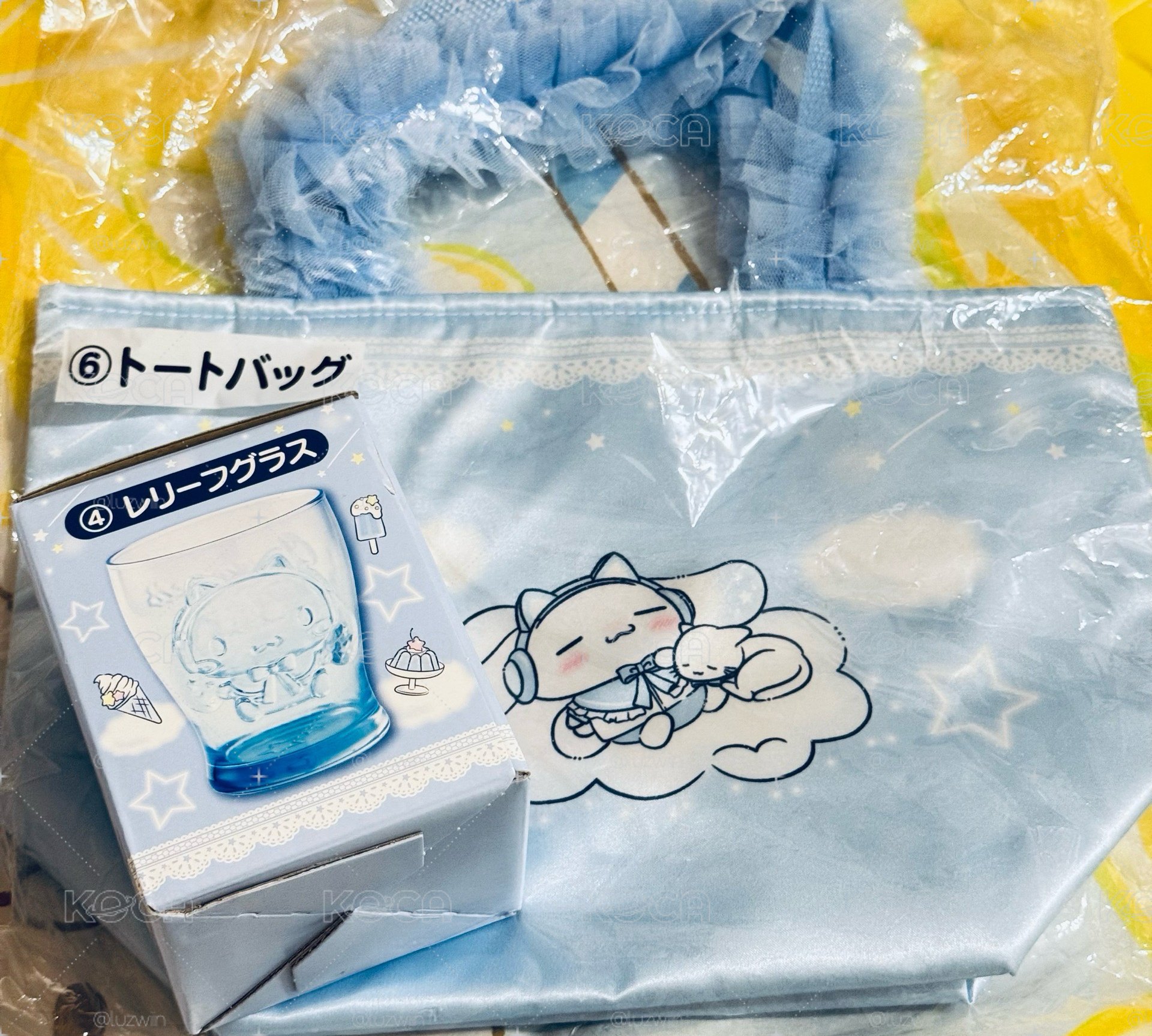 大耳狗一番賞提袋+杯子