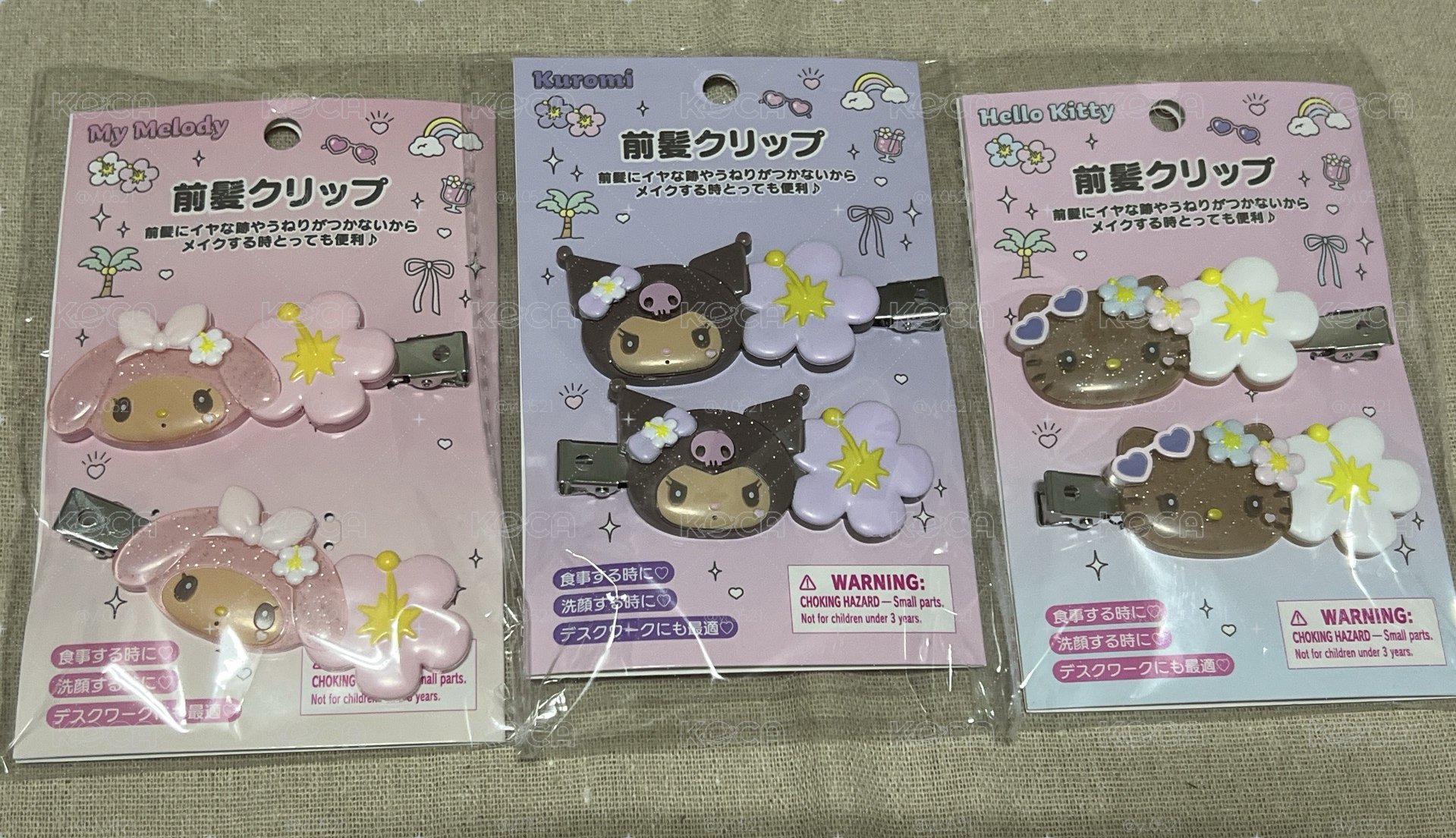 三麗鷗 髮夾