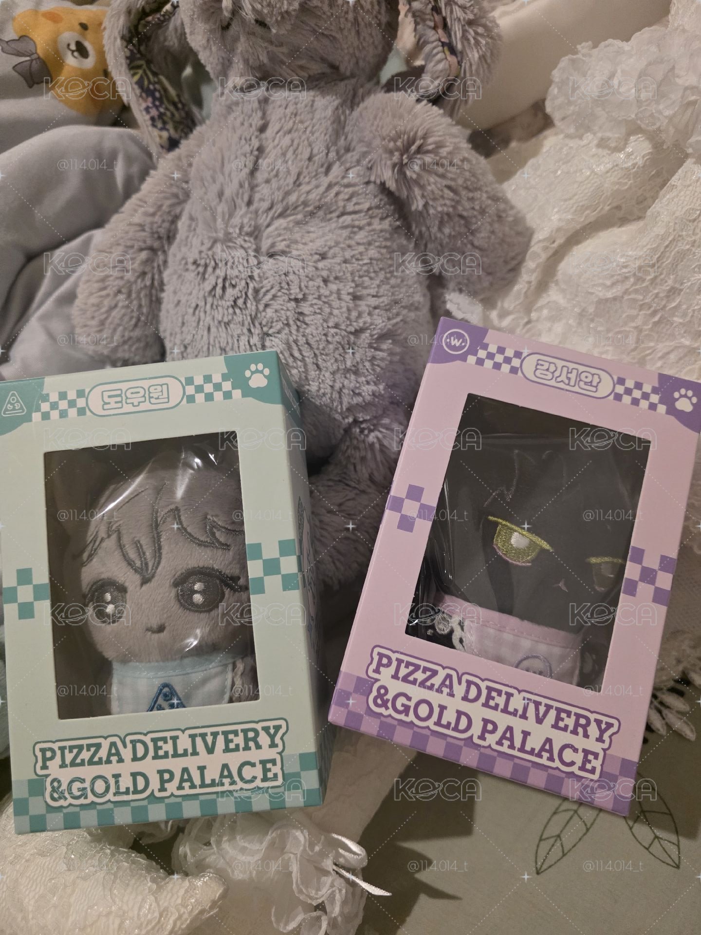 披薩外送員與黃金宮動物娃娃
