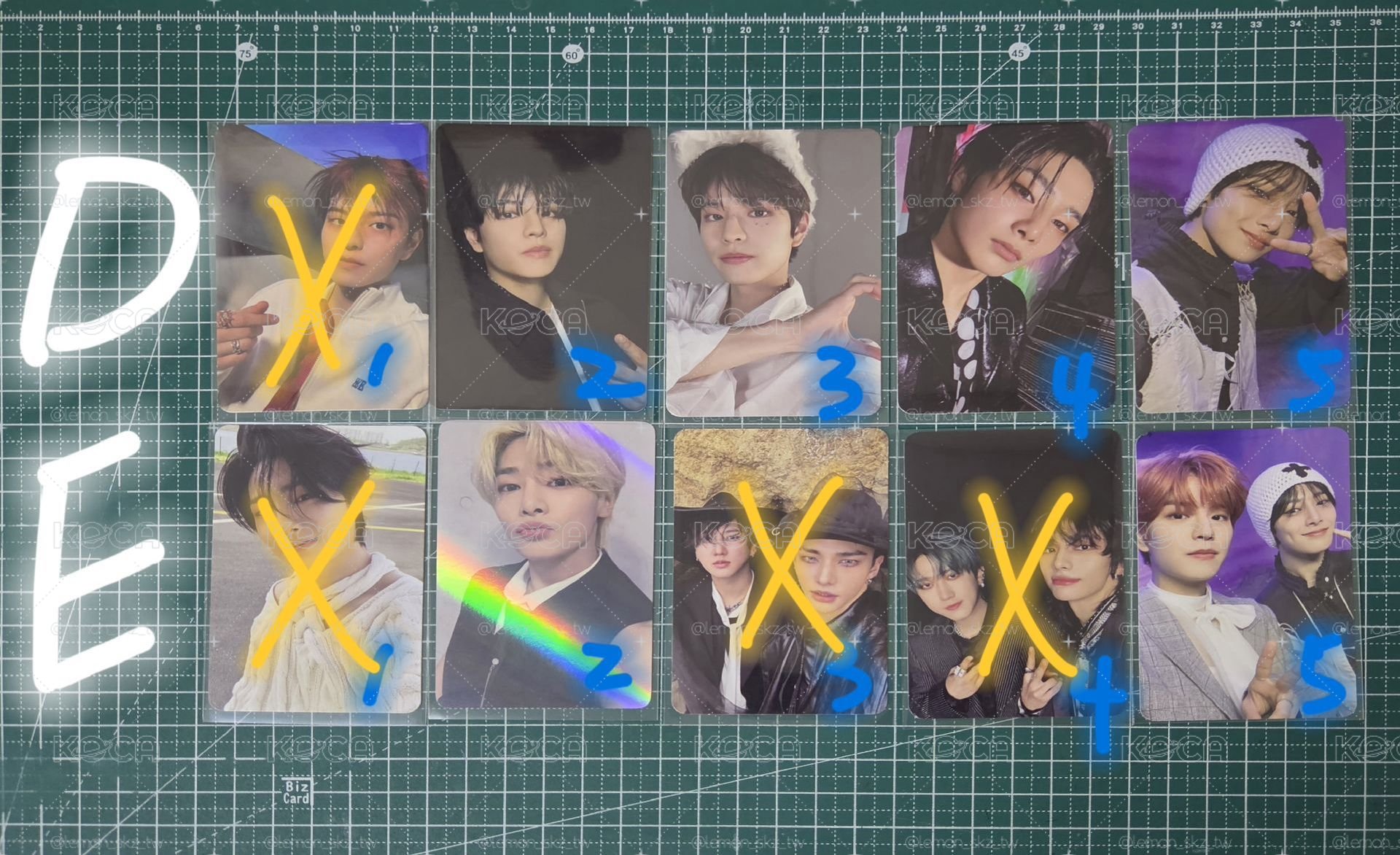 Stray kids 小卡區（損）