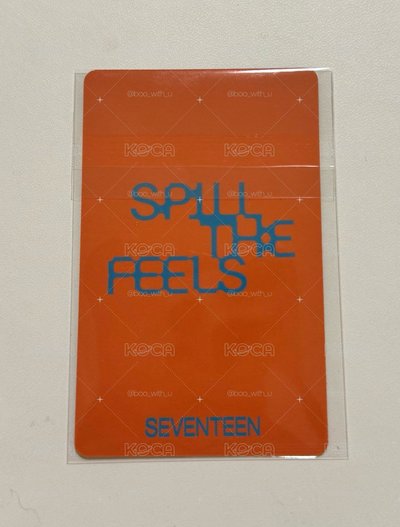 MINI12 JP 日咖 PB 特典卡 WOOZI 知勳