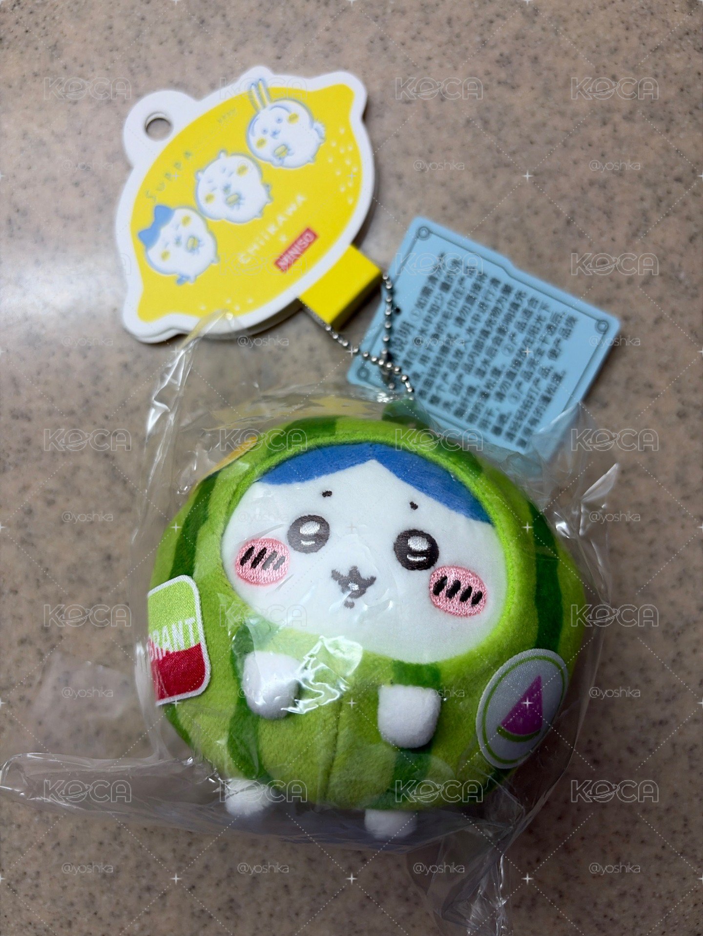 MINISO 香港 名創購入🍉小八 尖尖🩵