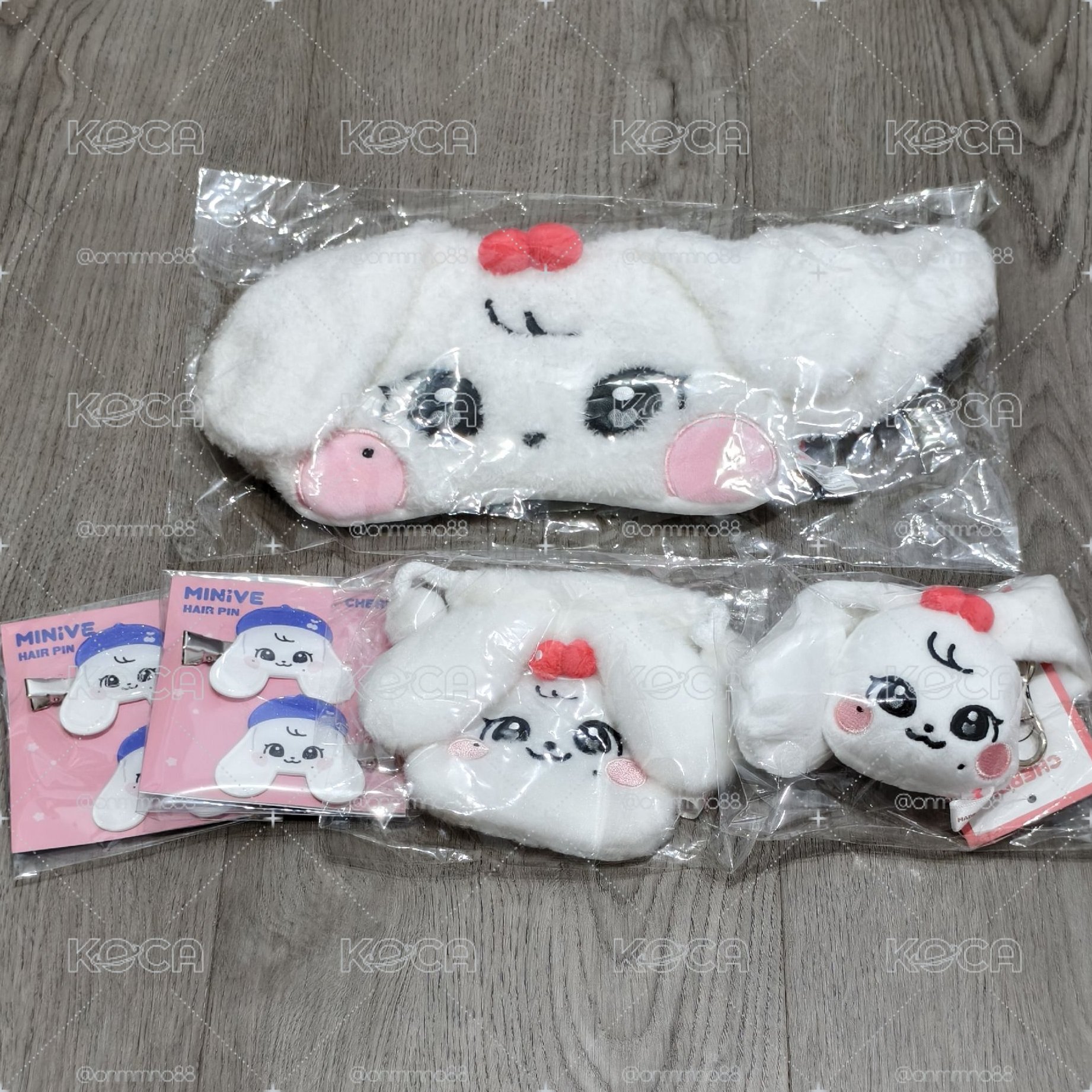 Ive 眼罩 髮夾 吊飾 員