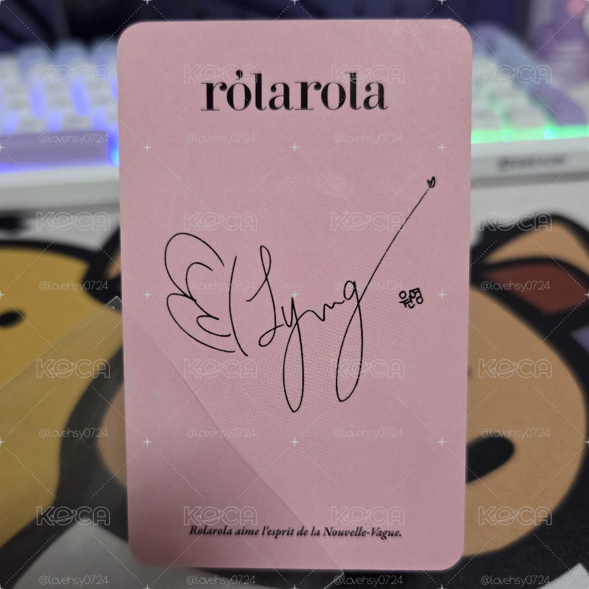 rora代言員