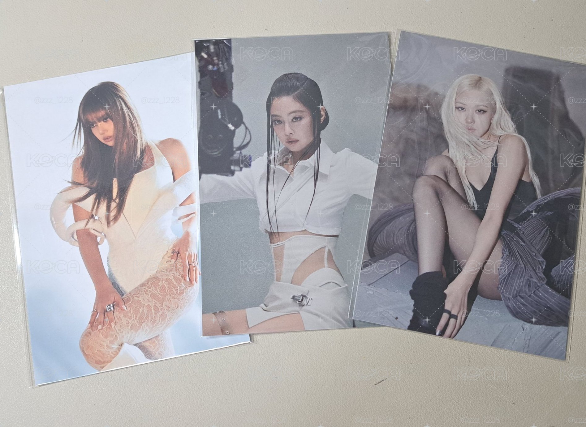 BLACKPINK 快閃滿額明信片😆