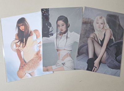 BLACKPINK 快閃滿額明信片😆