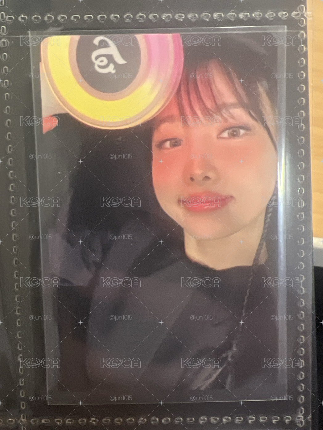 娜璉 手燈卡