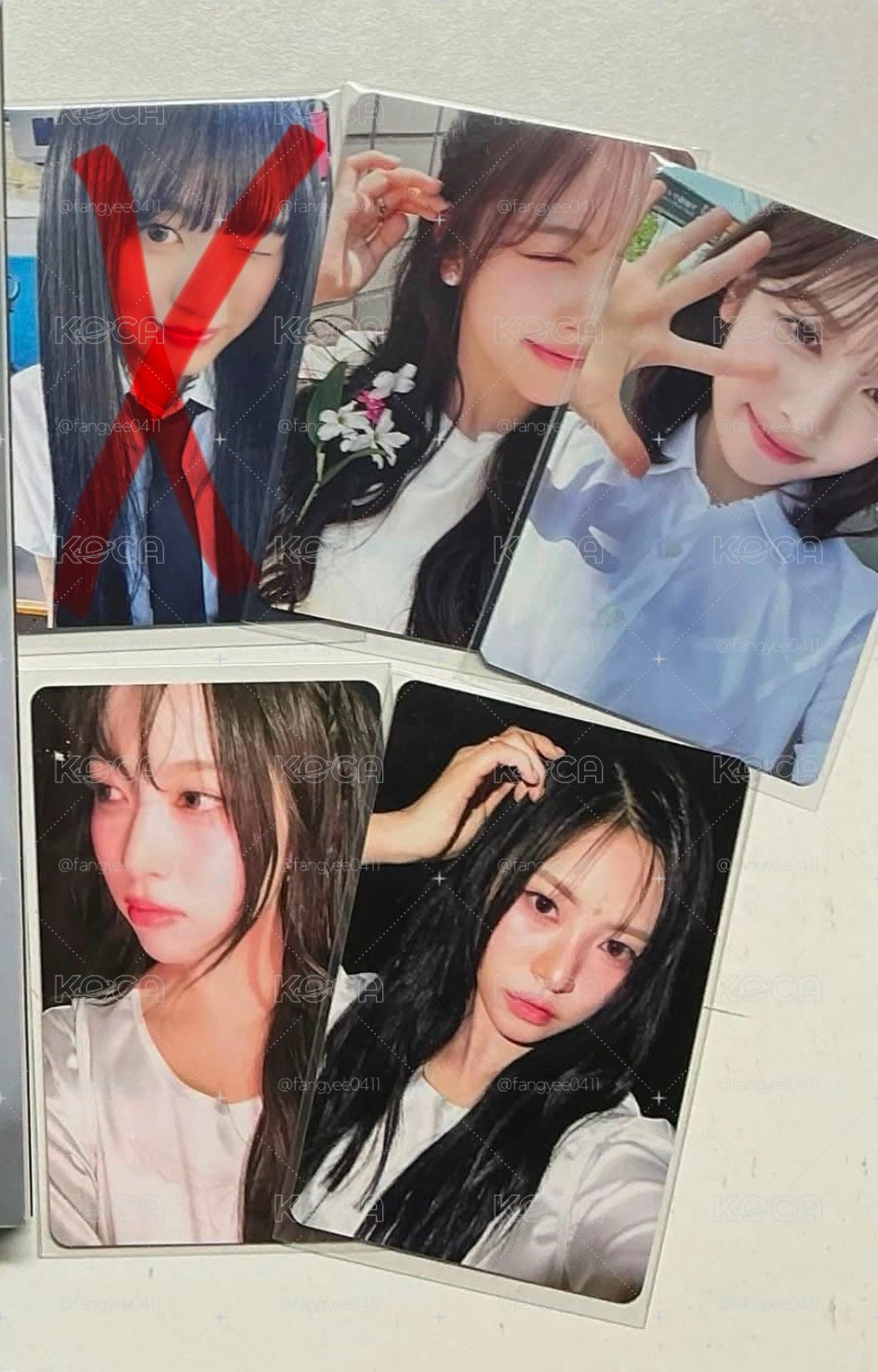 May專卡*3+Liv專卡*1 可拆出