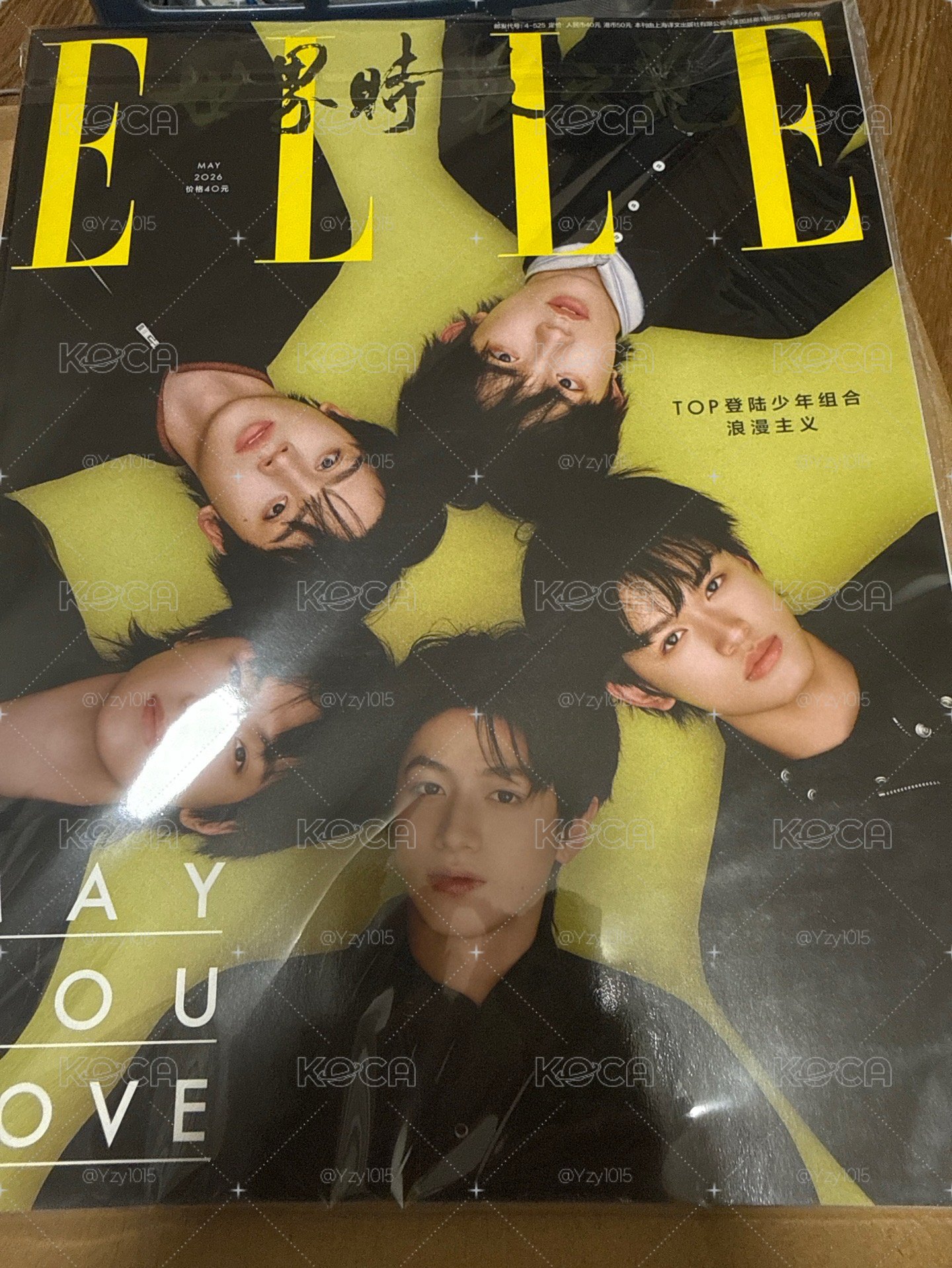 ELLE雜誌未拆（無卡無拍無四宮格
