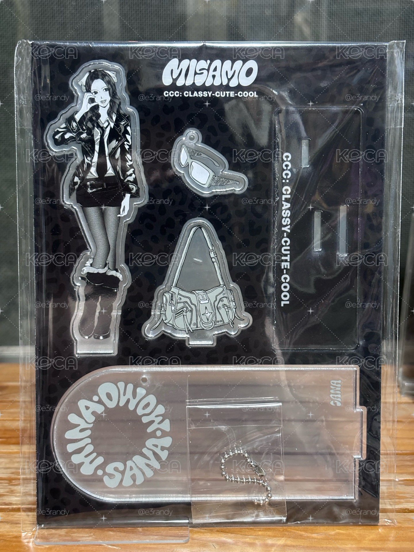 湊崎紗夏 Sana MISAMO 三週年 快閃店 壓克力立牌 不含小卡