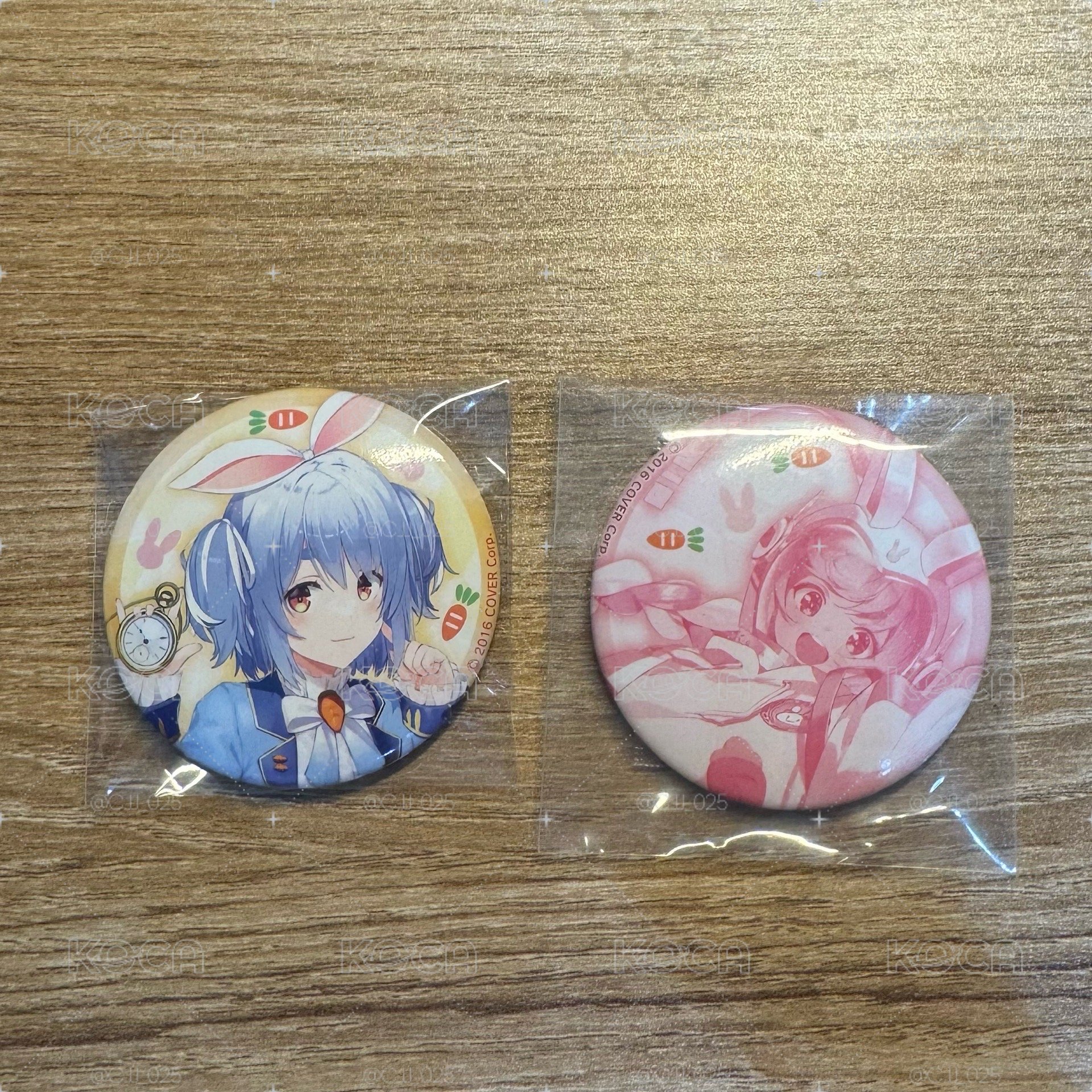 pekora徽章*2