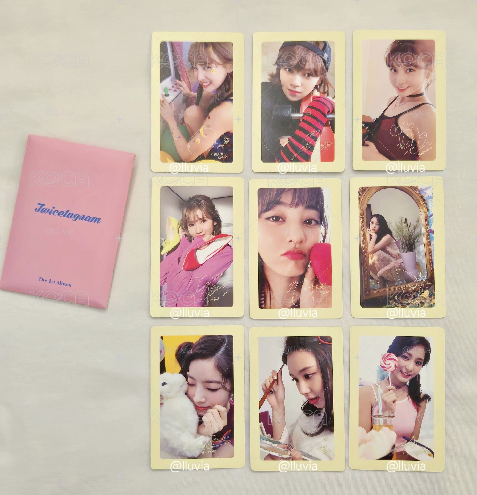 Twicetagram 預購禮 含外殼